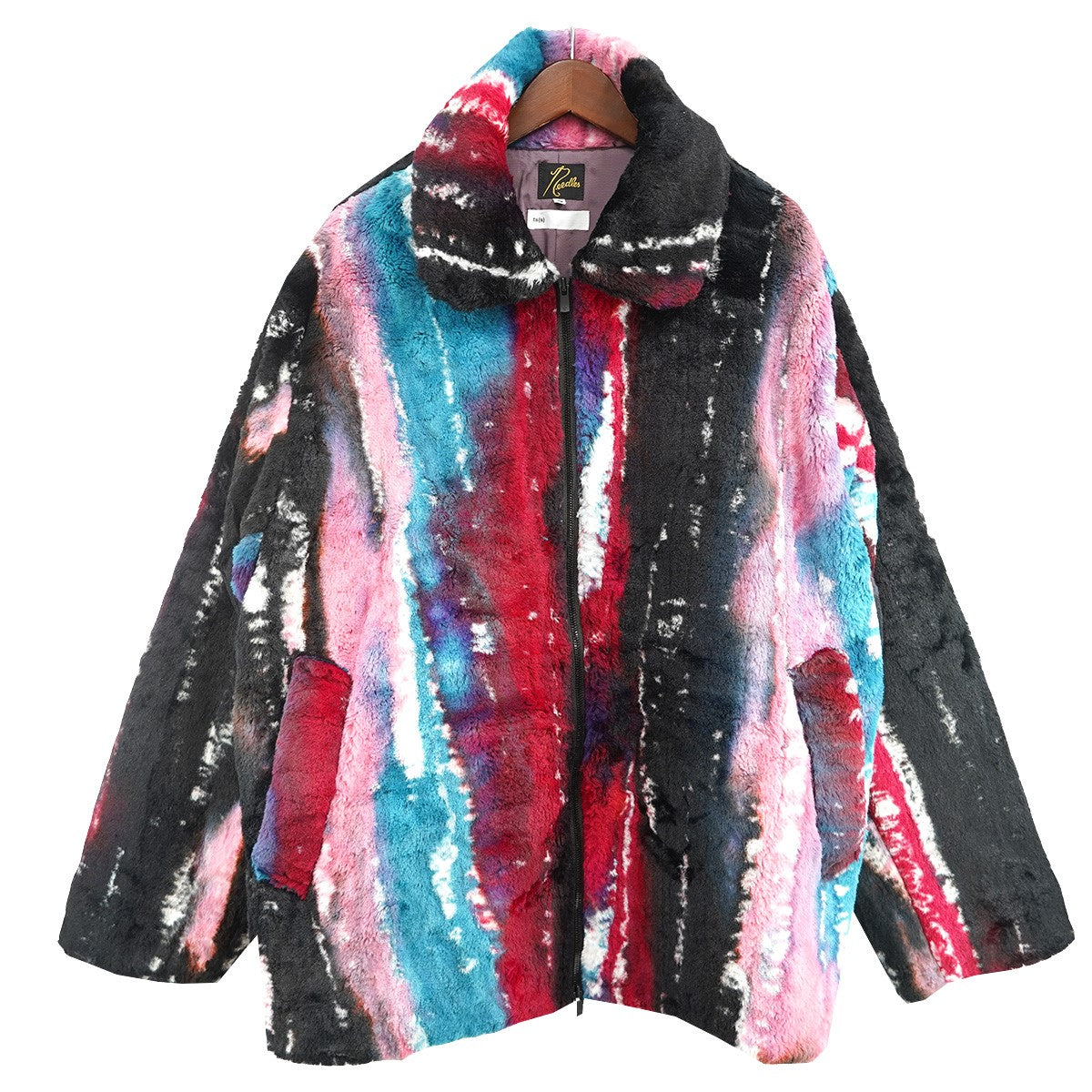 Needles×ts(s) 22AW Bomber Jacket Fur Fleeceフェイクファーフリース