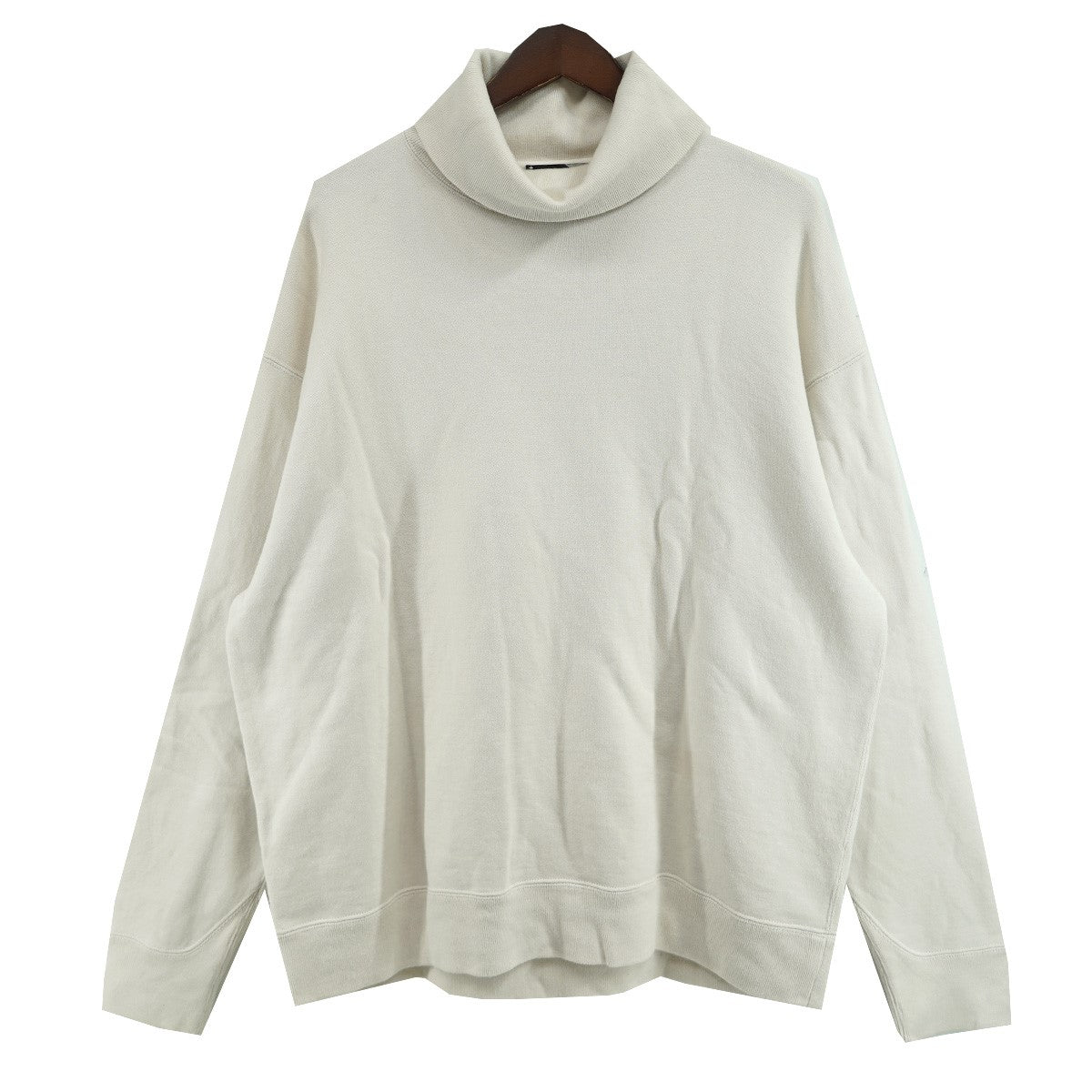 ATON(エイトン) タートルネック スウェット トレーナー 6970474 オフ