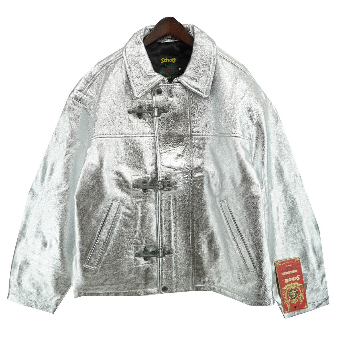 Supreme×SCHOTT 25SS Schott Leather Clip Jacketレザー クリップ 