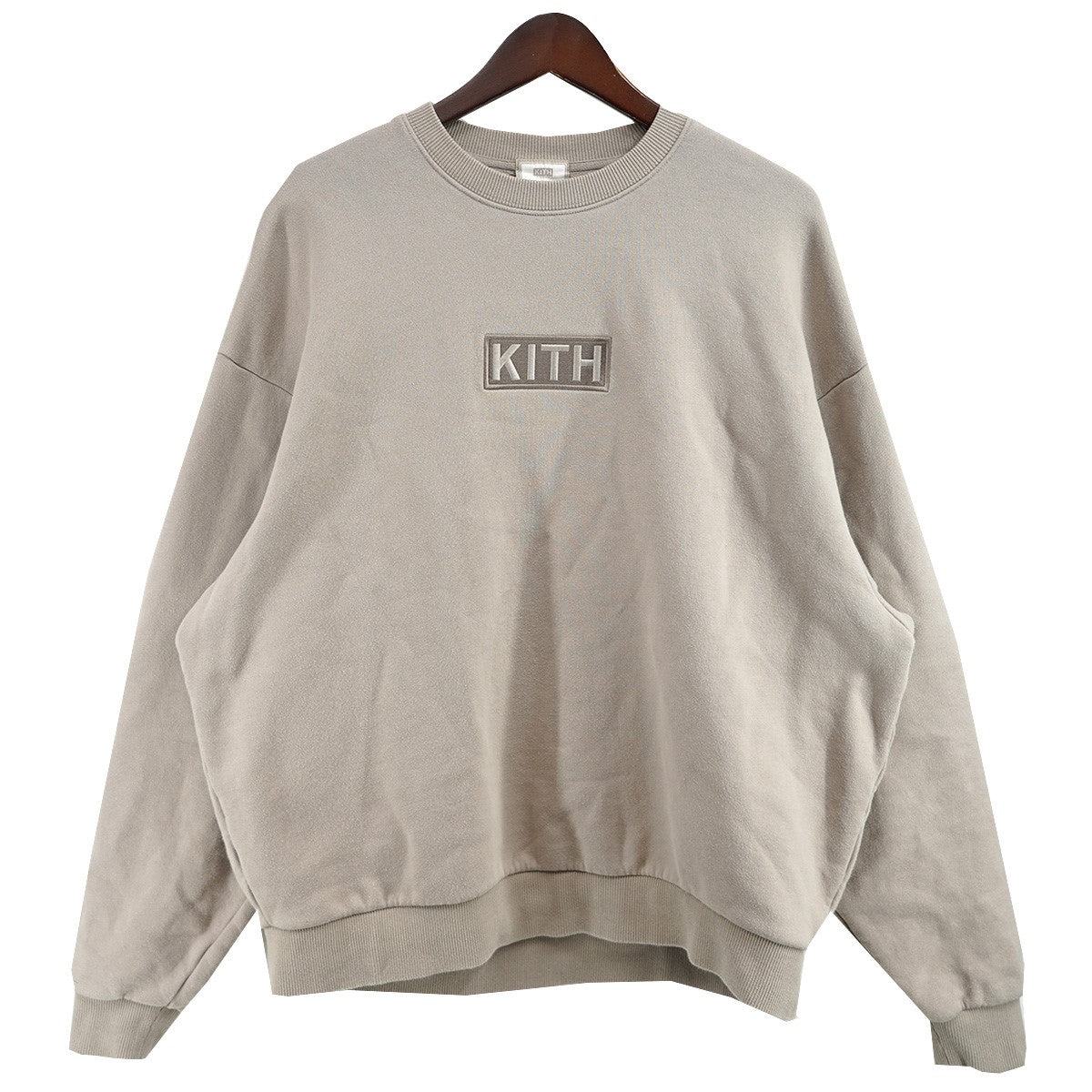 KITH Classic Logo Nelson Crewneckクラシック ボックス ロゴ クルーネック スウェット トレーナー