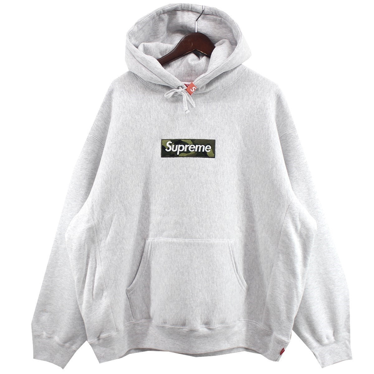 Supreme 23AW Box Logo Hooded Sweatshirt 23FWボックスロゴ ボックス ロゴ カモ グレー 迷彩 カモフラージュ パーカー フーディ 古着・中古-1枚目のアイテム画像