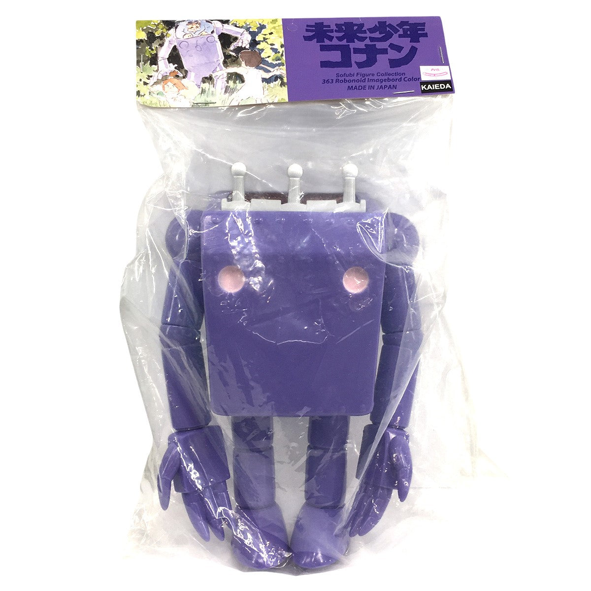 22年10月発売 ロボノイド イメージボード 限定カラー 紫 アニメ 映画 ムービー 宮崎駿三鷹の森ジブリ美術館オンラインショップ限定 ソフビフィギュア