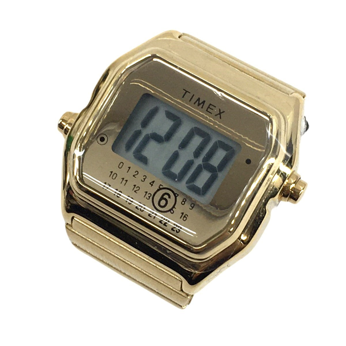 25AW MM6 × Timex T80 Ring Watchリングウォッチ ロゴ 時計 指輪 アクセサリー
