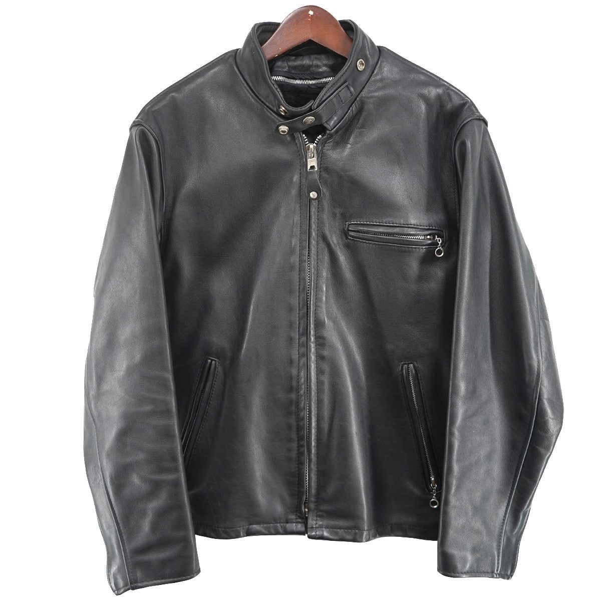 【良品】Schott 641 36 シングルライダース　レザー　ライナー schott (ショット) 641 シングルライダース (36)