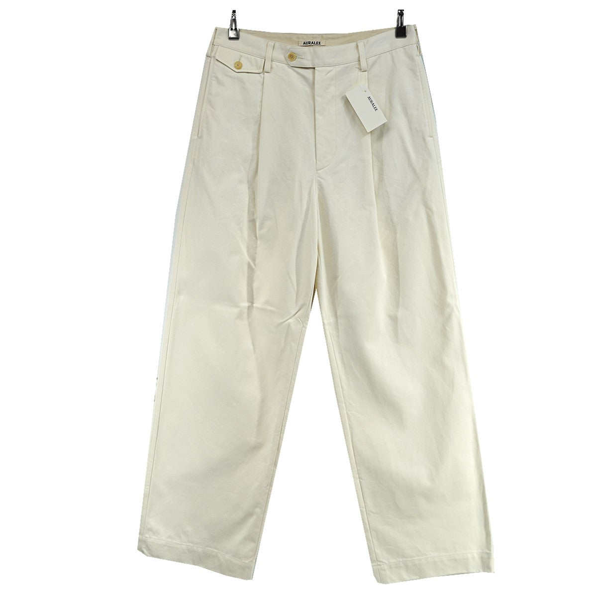 AURALEE(オーラリー) 25SS WASHED FINX CHINO ONE-TUCK PANTS