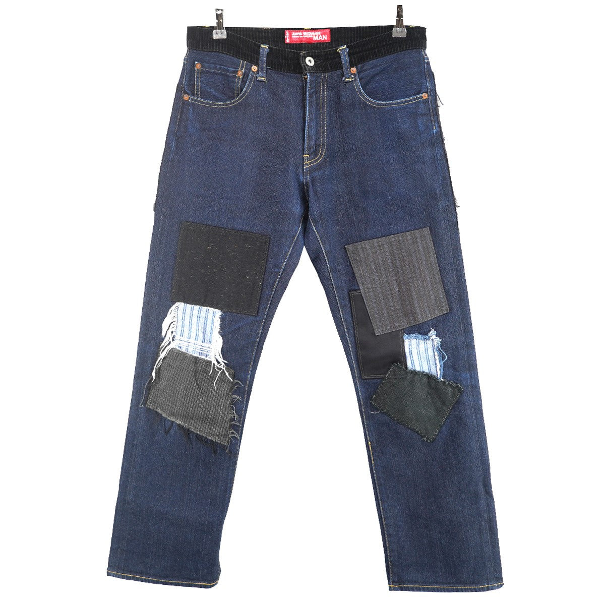 Levi’s W-NAMEDENIM PANTSパッチワーク ダメージ 加工 デニムパンツ