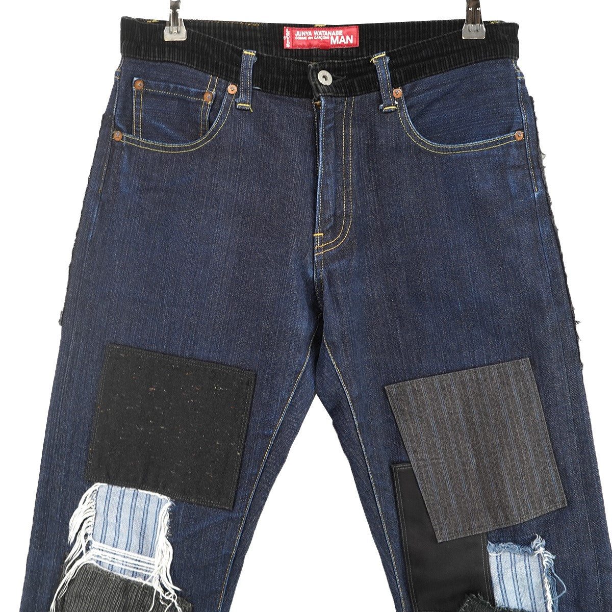 Levi’s W-NAMEDENIM PANTSパッチワーク ダメージ 加工 デニムパンツ