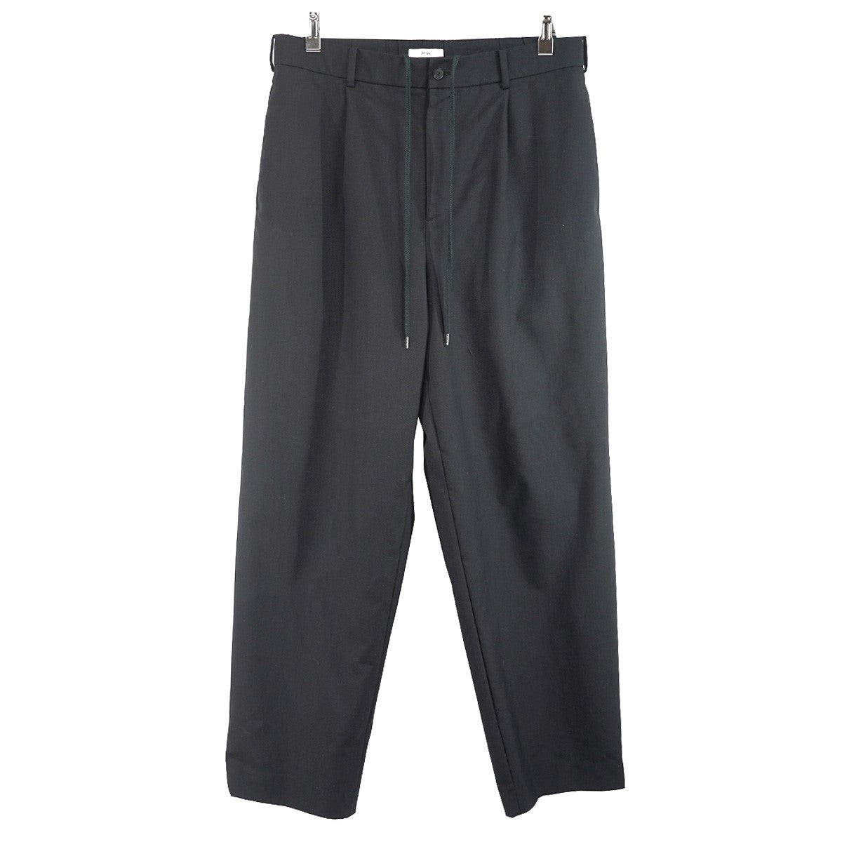 ATON(エイトン) WOOL TROPICAL TAPERED EASY PANTSウール トロピカル