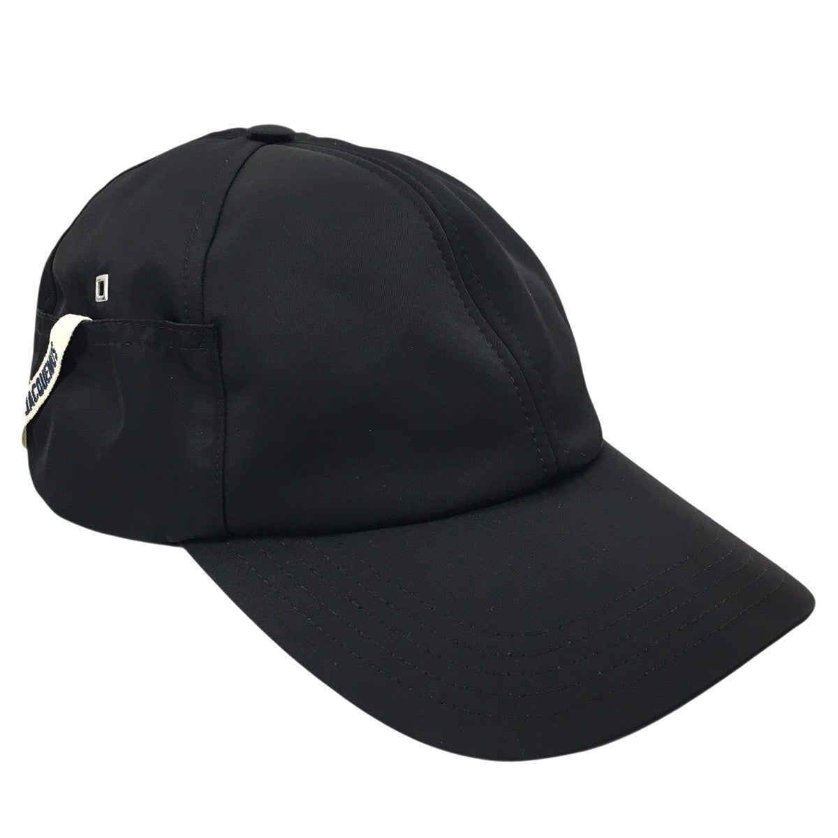 JACQUEMUS(ジャックムス) LA CASQUETTE OVALIE ロゴ ナイロン キャップ