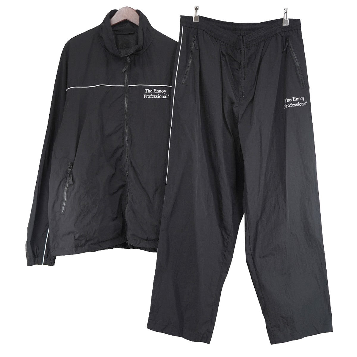ENNOY(エンノイ) 26SS PIPING NYLON TRACK SUIT セットアップ