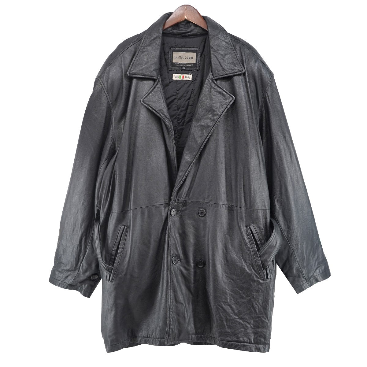 90s Vintage ユーロ Used レザーコート
