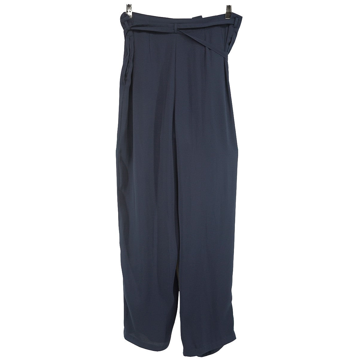 WRAP PANTS ラップパンツジョーゼット ステッチ 巻き リボン