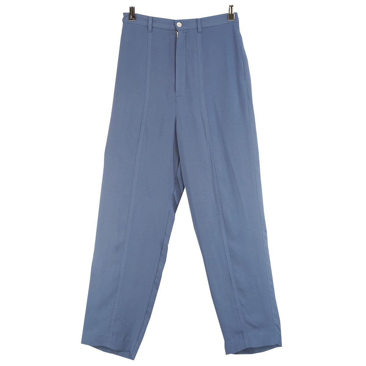20 SUKE GEORGETTE PANTSピンタック ジョーゼット シアー カラー パンツ