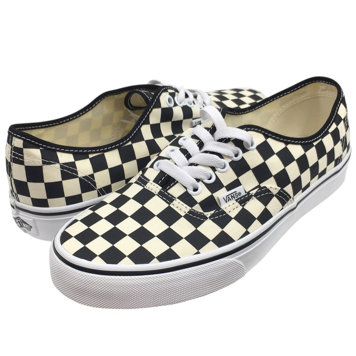 Authentic PRIMARY CHECK BLACK/WHITEチェッカー柄 チェッカーボード スニーカー シューズ 靴