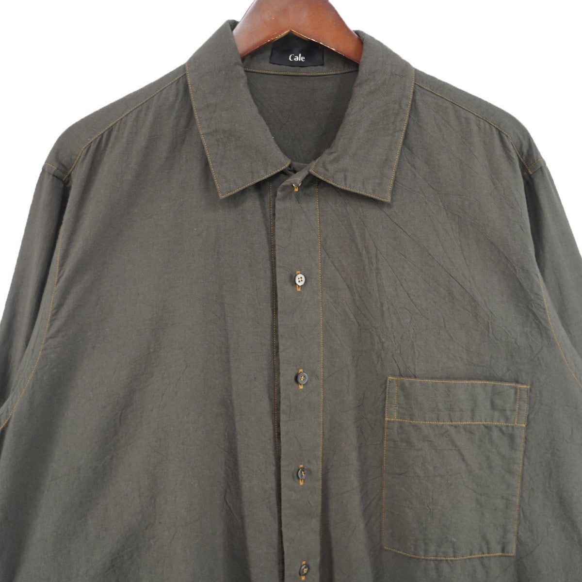 26SS khadi garment dyed shirtsカディ ガーメントダイ 加工 シャツ