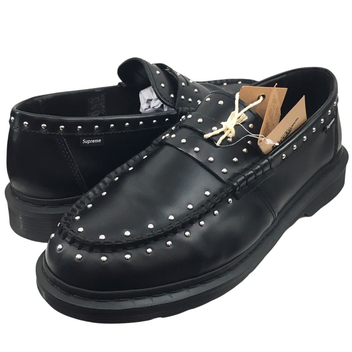 Supreme×Dr．Martens 25SS Dr．Martens Studded Penton Loaferコラボ 