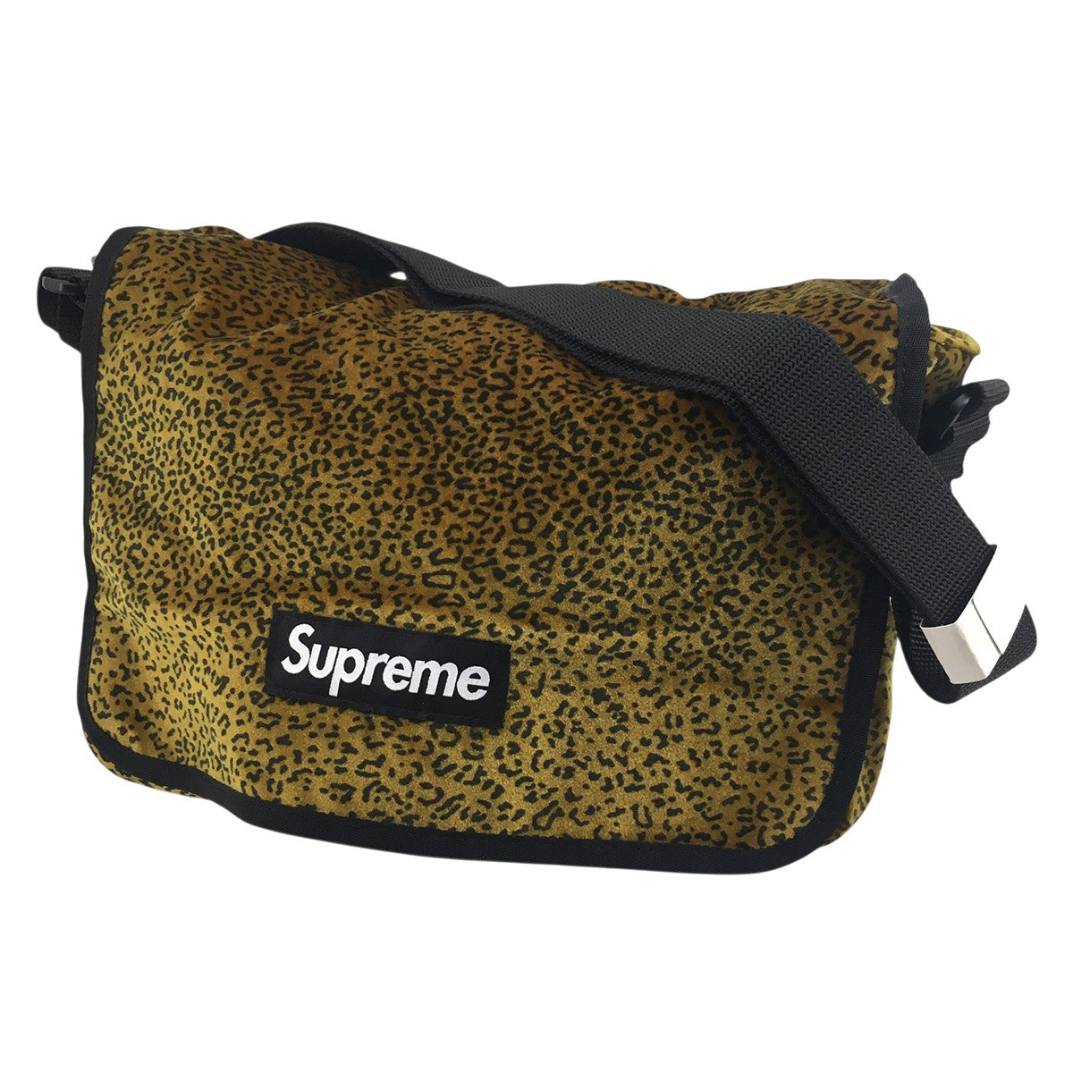 25AW Velvet Small Messenger Bagベロア ボックスロゴ ベルベット スモール メッセンジャーバッグ