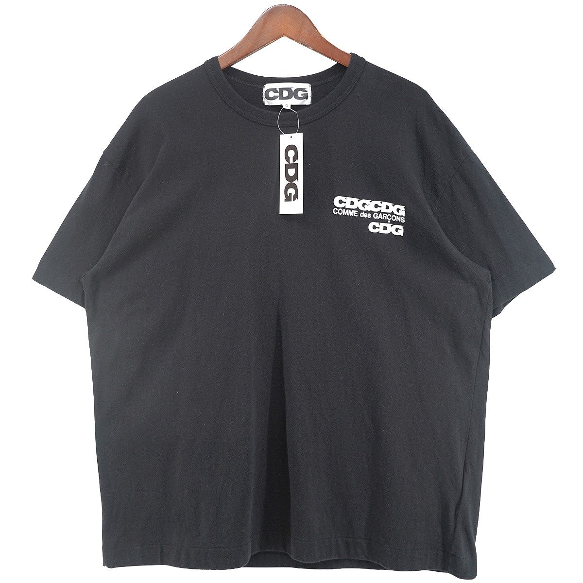 OVERSIZED T-SHIRT3ワンポイント フォント ロゴ オーバーサイズ 半袖 Tシャツ