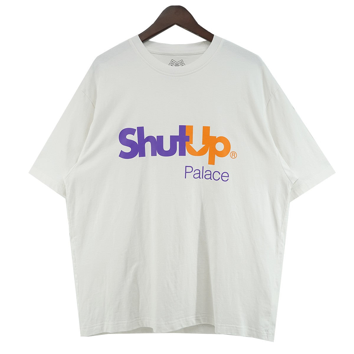 25AW Shut Up T-Shirtシャットアップ FedEx オマージュ ロゴ ルーズフィット Tシャツ