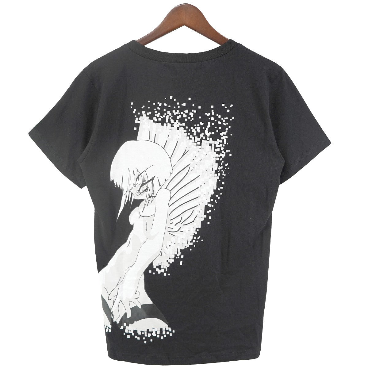 99SS ESSENTIAL GRAPHIC LINE TEE (TINK) オリゾンティ期 アーカイブティンク 妖精 ピクセルアート アニメ調 グラフィック メッセージ プリント 半袖 Tシャツ