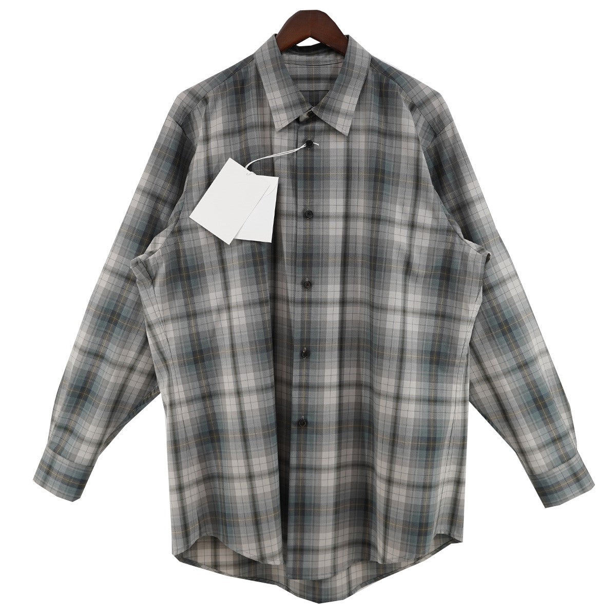 REGULAR COLLAR SHIRTレギュラーカラー チェック シャツ