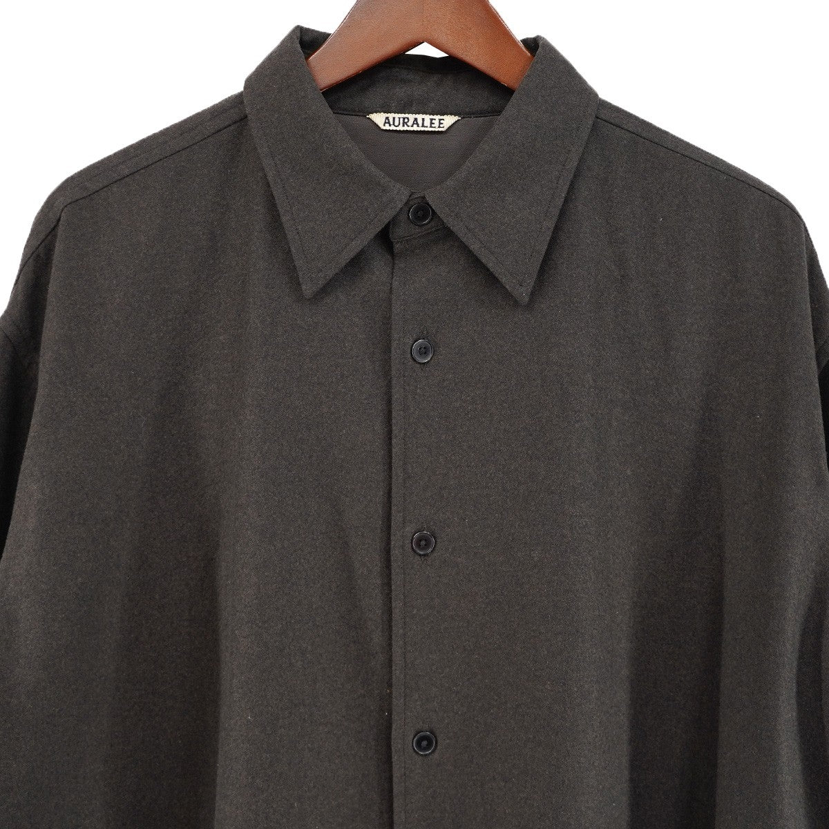 22AW WOOL FULLING FLANNEL SHIRTSウール フランネル シャツ ネルシャツ