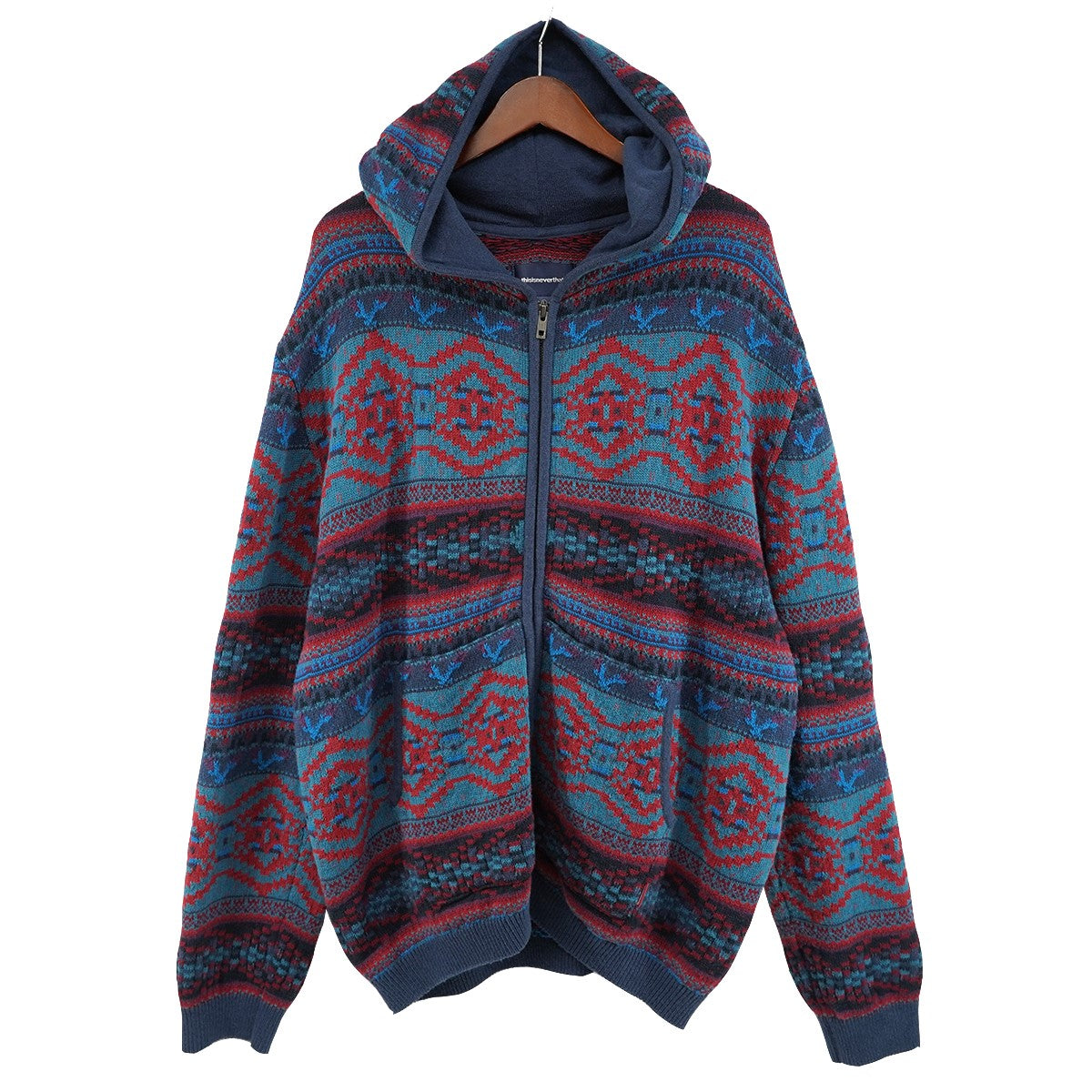 thisisneverthat(ディスイズネバーザット) Hooded Zip Up Sweater 