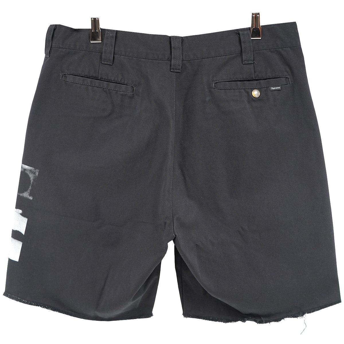 21SS Iggy Pop Work Shortイギー・ポップ フォト グラフィック カットオフ ロゴ ピスタグ ハーフ ワーク パンツ ショーツ