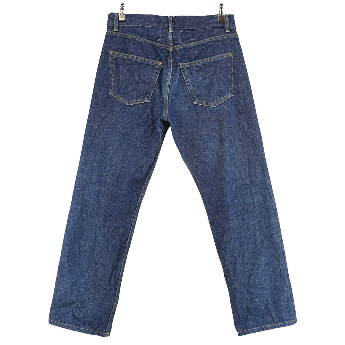 22AW 5-POCKET STRAIGHT JEANS5ポケット 4ステッチ フック ボタンフライ ストレート ジーンズ デニム パンツ