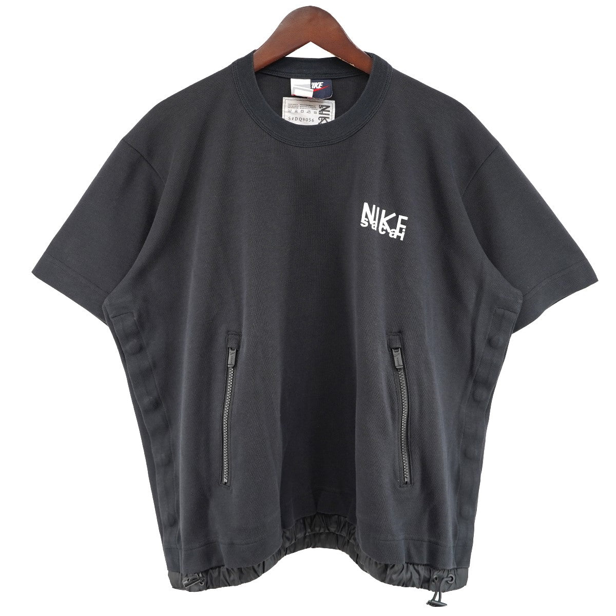 22AW Nike x sacai AS U NRG Short Sleeve Topコラボ 切替 ロゴ Tシャツ