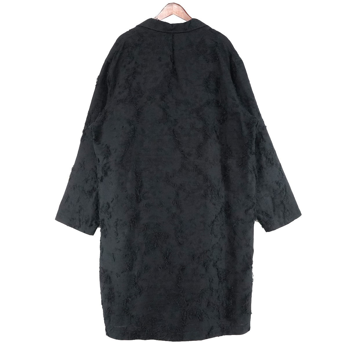 26SS COTTON BOTANICAL SHEER JACQUARD ONE-BUTTON LONG COATコットン ボタニカル シアー ジャガード ワンボタン ロング コート