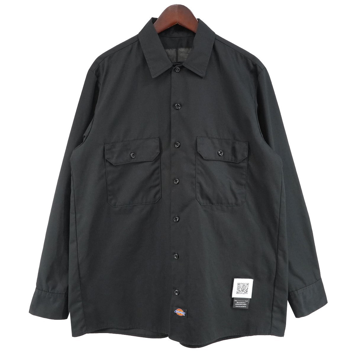 22SS Dickies collaboration Pleated work shirtコラボ プリーツ ワーク シャツ