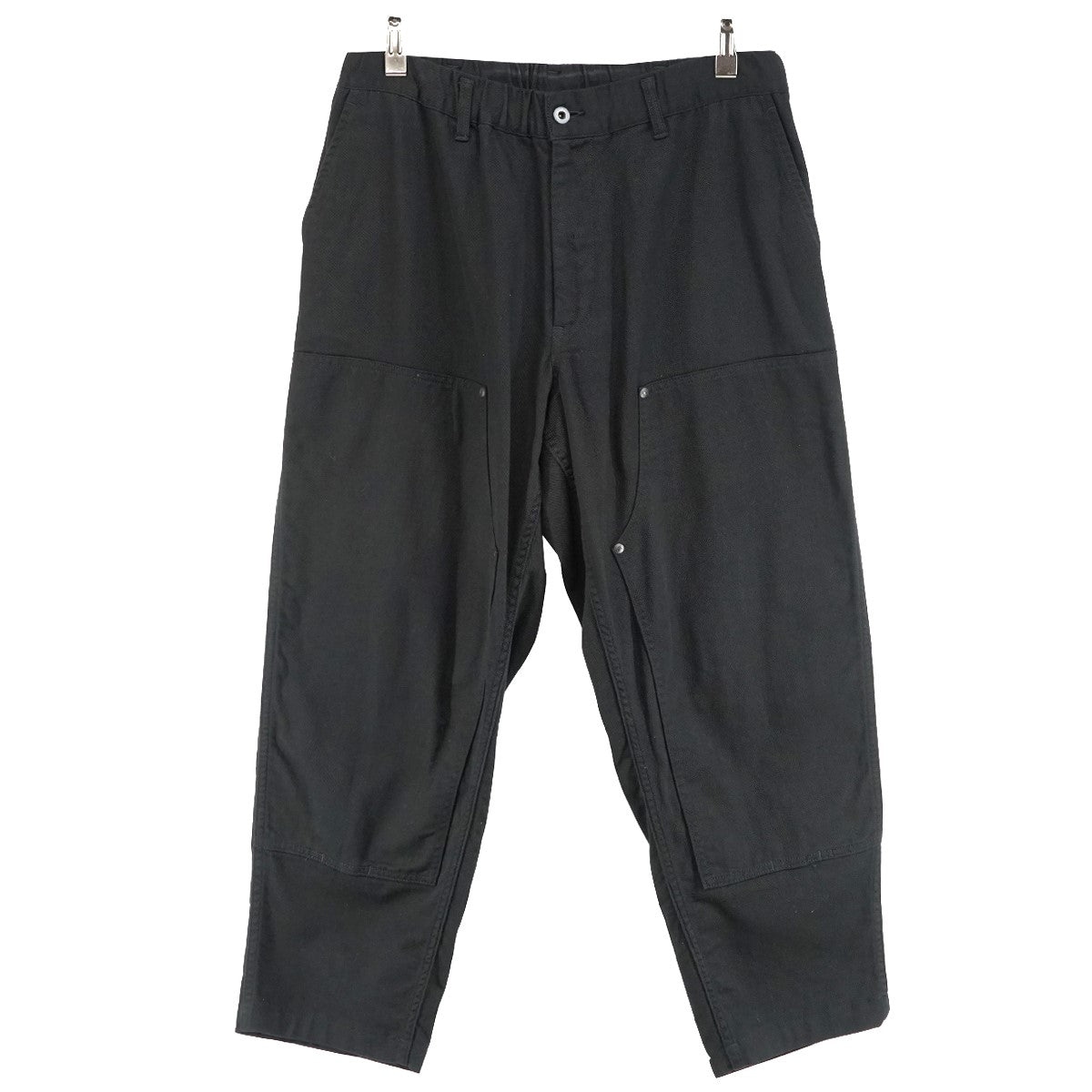 23AW KATSURAGI DOUBLE KNEE WORK PANTSカツラギ コットンドリル ダブルニー ワーク イージー パンツ