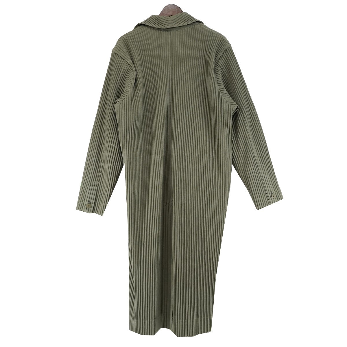 25AW TAILORED PLEATS 2 プリーツ ロング テーラード ジャケット コート