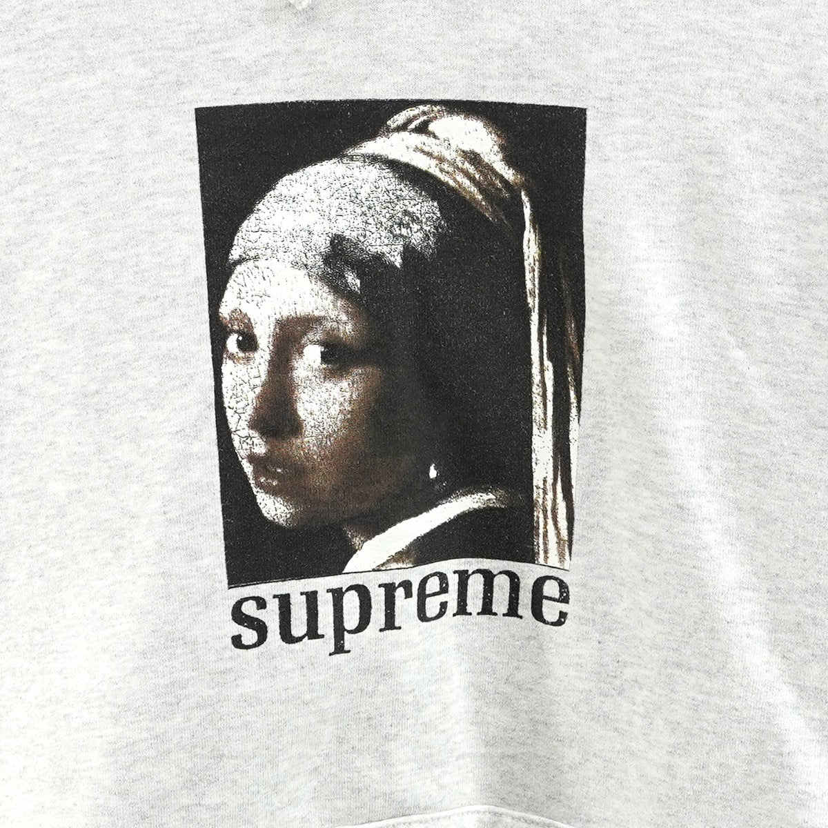 20AW Pearl Hooded Sweatshirt真珠の耳飾りの少女 パール ロゴ フーデッドスウェットシャツ パーカー
