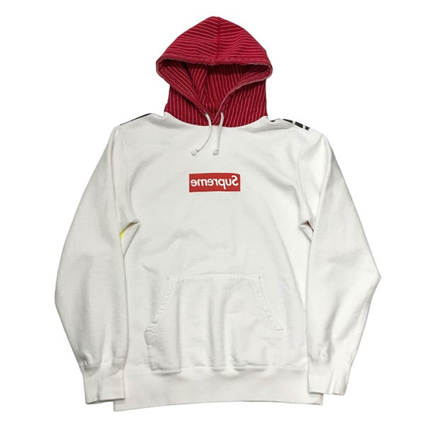 Supreme×COMME des GARCONS SHIRT 2014SS Box Logo Pullover Hoodie ...