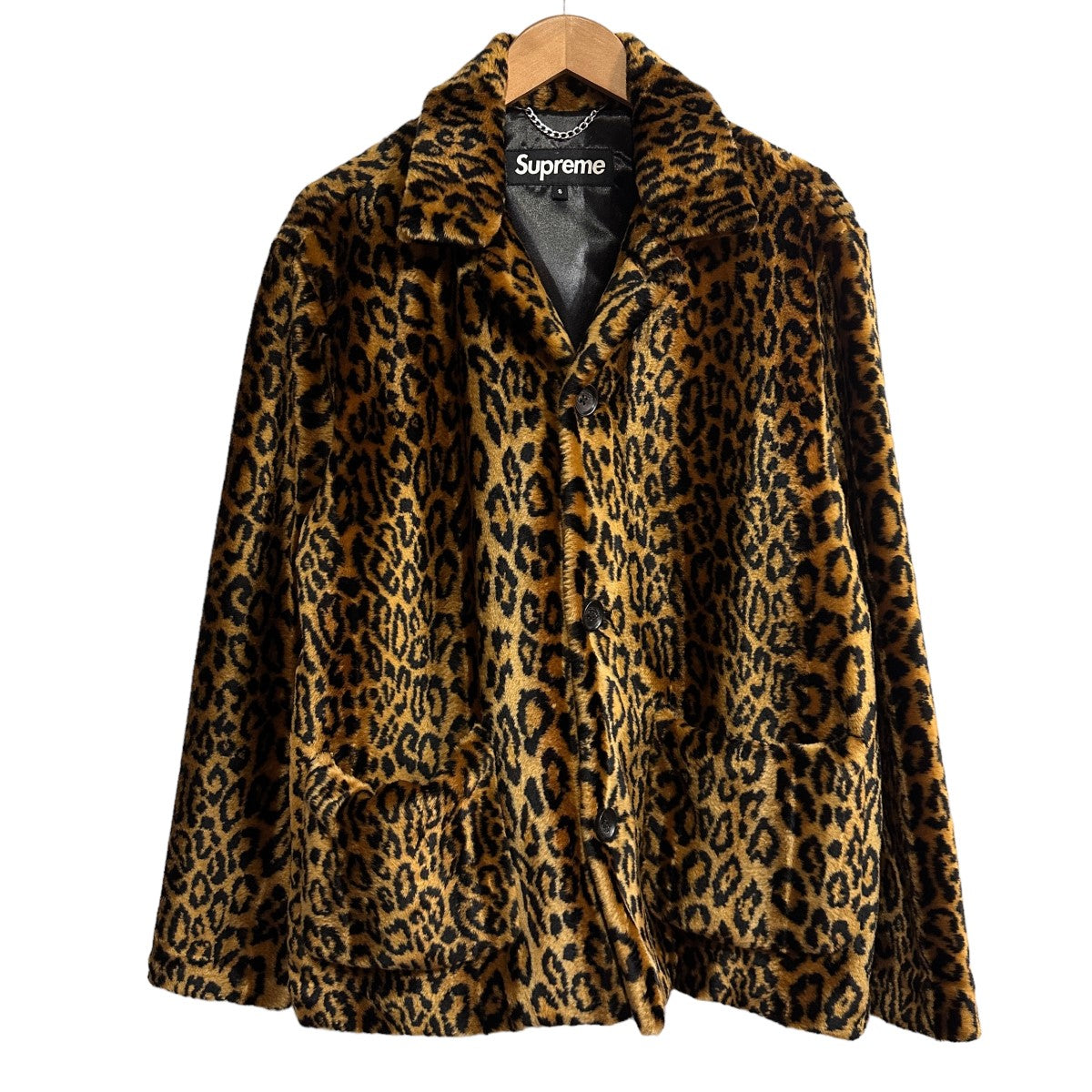 Supreme Leopard Faux Fur Coat 16SSレオパード着丈ミドル