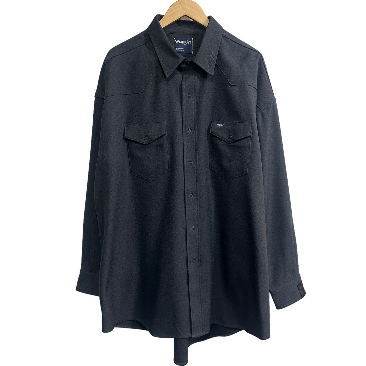 N．HOOLYWOOD x WRANGLER(エヌハリウッド ラングラー) 21SS SHIRTS シャツ 【SAMPLE品】  6221-WR01-072 peg同等品 チャコールグレー サイズ 38｜【公式】カインドオルオンライン ブランド古着・中古通販【kindal】