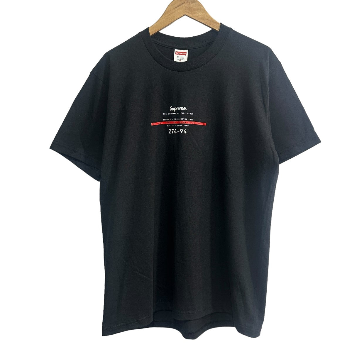 SUPREME(シュプリーム) 24SS Standard Tee スタンダードTシャツ ブラック サイズ M｜【公式】カインドオルオンライン  ブランド古着・中古通販【kindal】