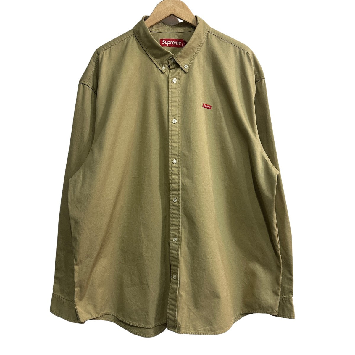 Supreme(シュプリーム) 24SS Small Box Shirt スモールボックスロゴシャツ タン サイズ L｜【公式】カインドオルオンライン  ブランド古着・中古通販【kindal】