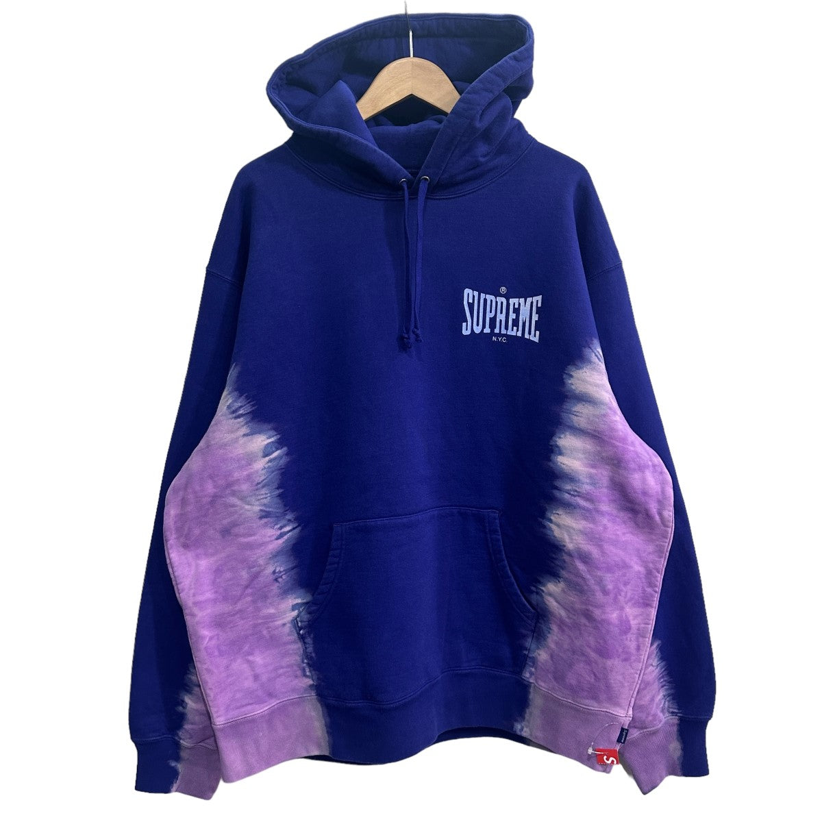 Supreme(シュプリーム) 21AWBleached Hooded Sweatshirt ブリーチスウェットパーカー ダークロイヤル サイズ  L｜【公式】カインドオルオンライン ブランド古着・中古通販【kindal】