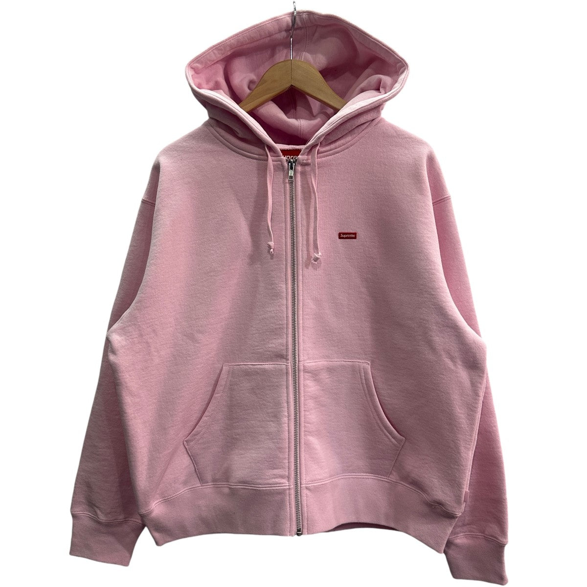 Supreme(シュプリーム) 24AWSmall Box Zip Up Hooded Sweatshirt スモールボックスパーカー ライトピンク  サイズ S｜【公式】カインドオルオンライン ブランド古着・中古通販【kindal】