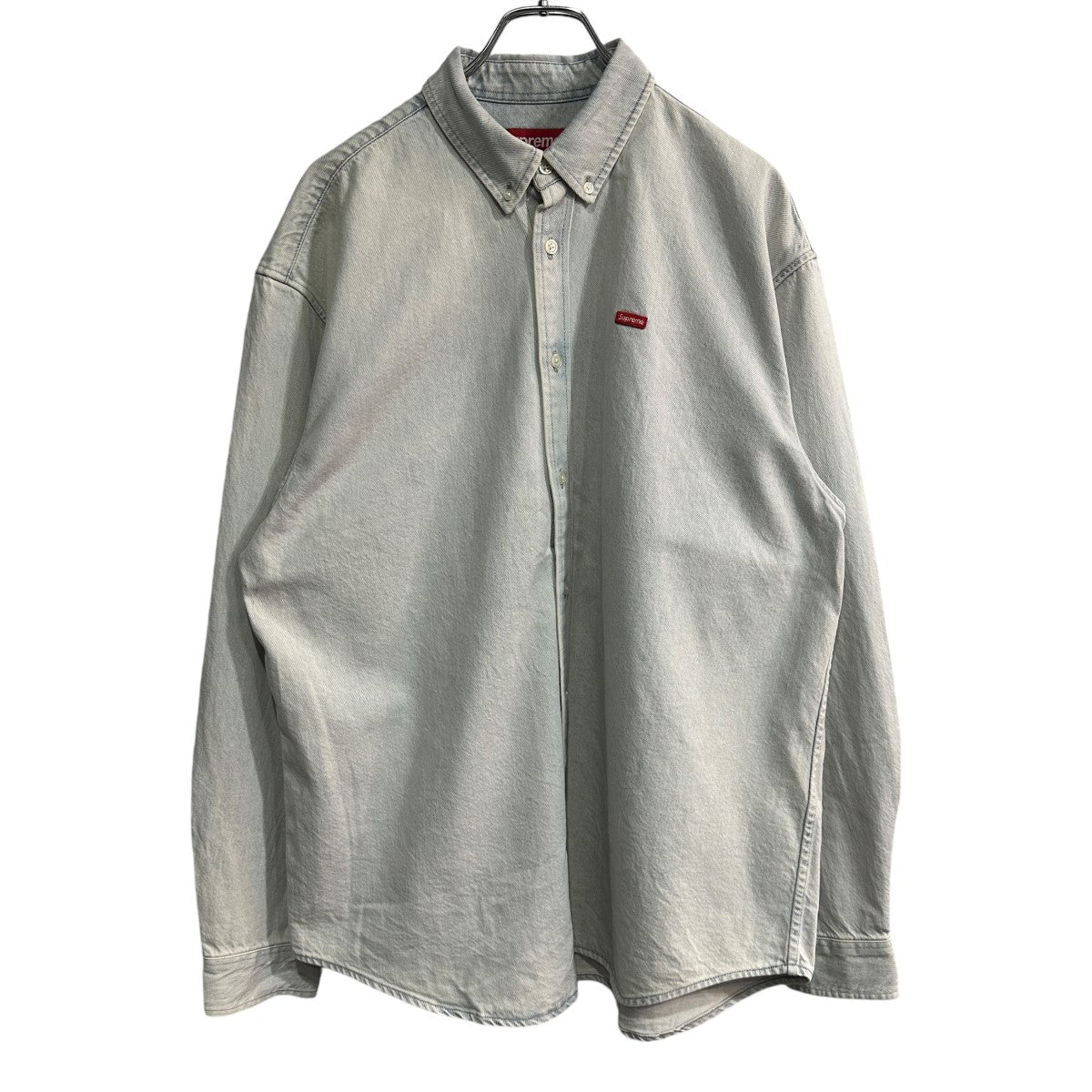 Supreme(シュプリーム) 24AW/Small Box Shirt／スモールボックスロゴシャツ Washed Denim サイズ  L｜【公式】カインドオルオンライン ブランド古着・中古通販【kindal】