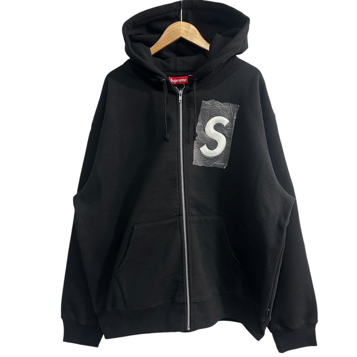 Supreme(シュプリーム) 24AW/S Logo Zip Up Hooded Sweatshirt Sロゴジップアップスウェットパーカー  ブラック サイズ XL｜【公式】カインドオルオンライン ブランド古着・中古通販【kindal】