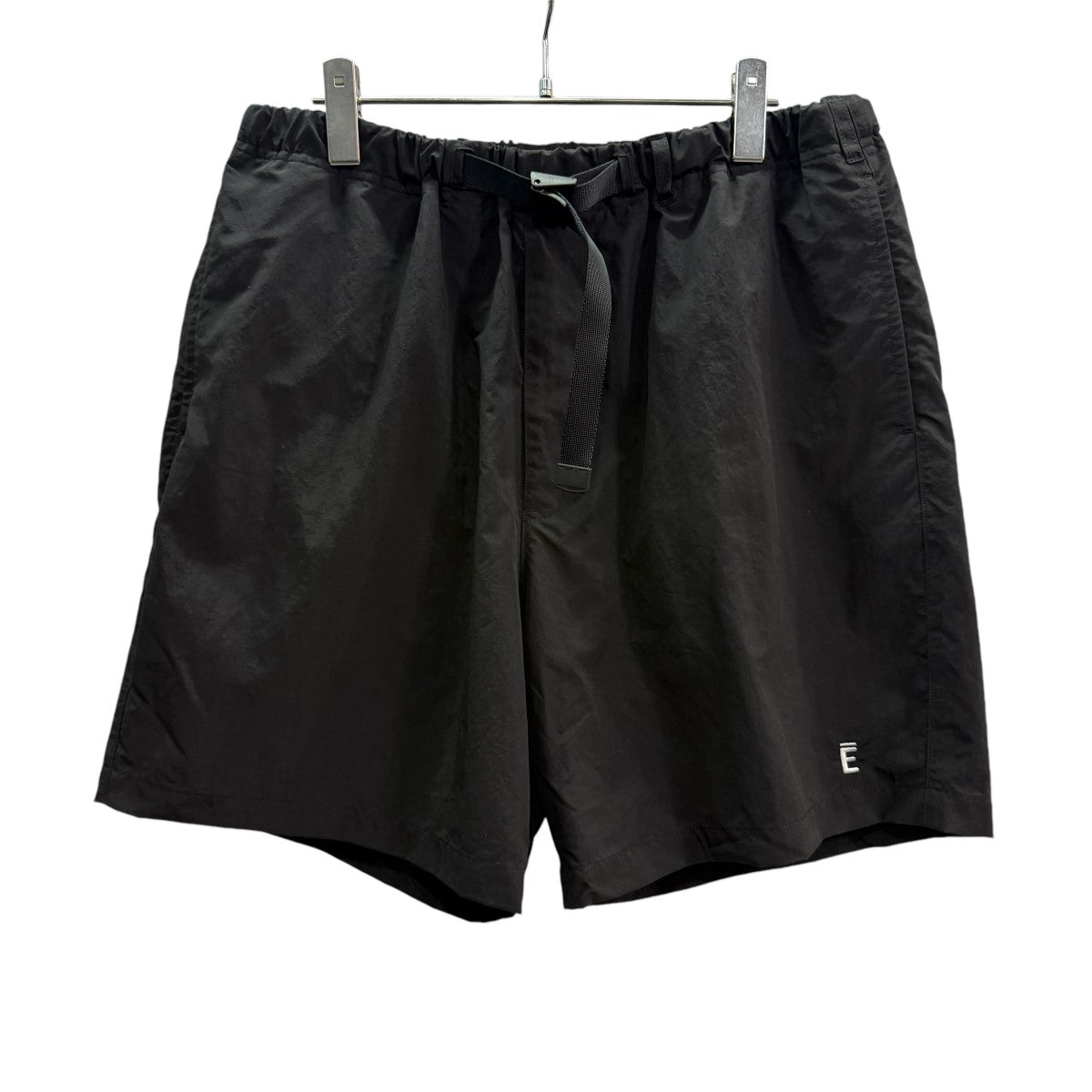 24SS ENNOY エンノイ NYLON EASY SHORTS BLACK