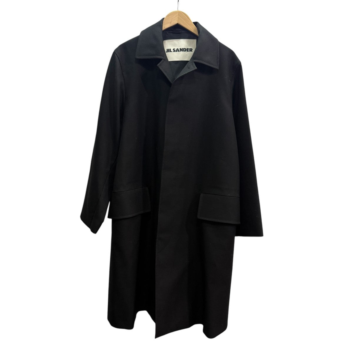 JIL SANDER(ジルサンダー) 21SS/オーバコートCM JM IM 0019/JSM430402MS201100011 CM JM IM  0019/JSM430402MS201100011 ブラック サイズ 44/S｜【公式】カインドオルオンライン ブランド古着・中古通販【kindal】