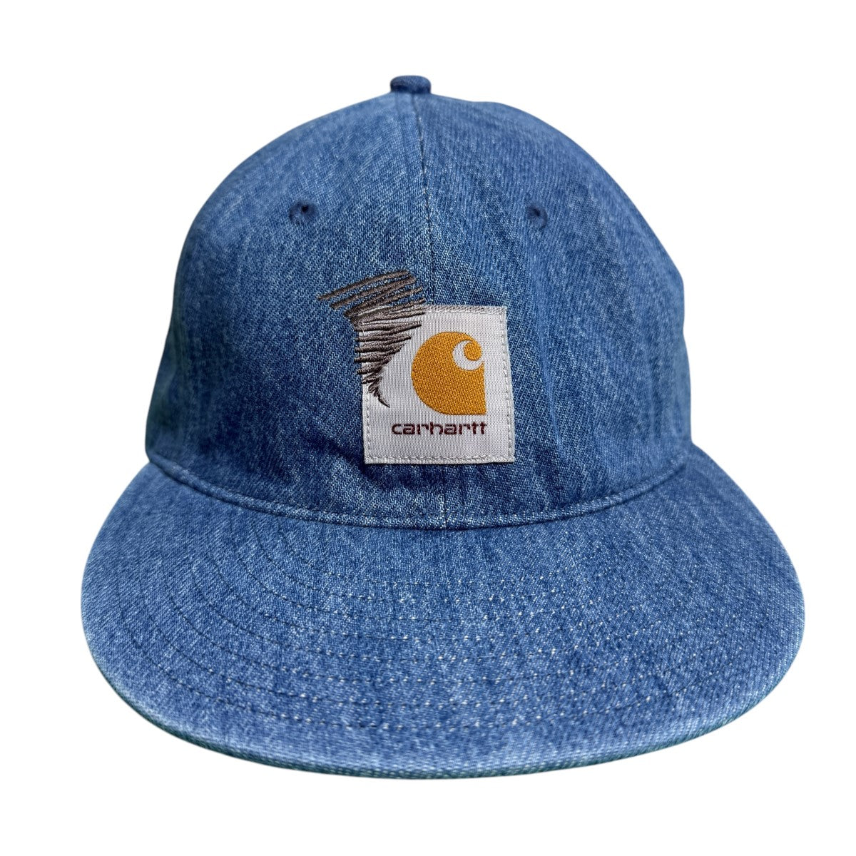 CARHARTT WIP×INVINCIBLE 24AW/DENIM 6-PANEL CAP デニムキャップA242064 古着・中古-2枚目のアイテム画像