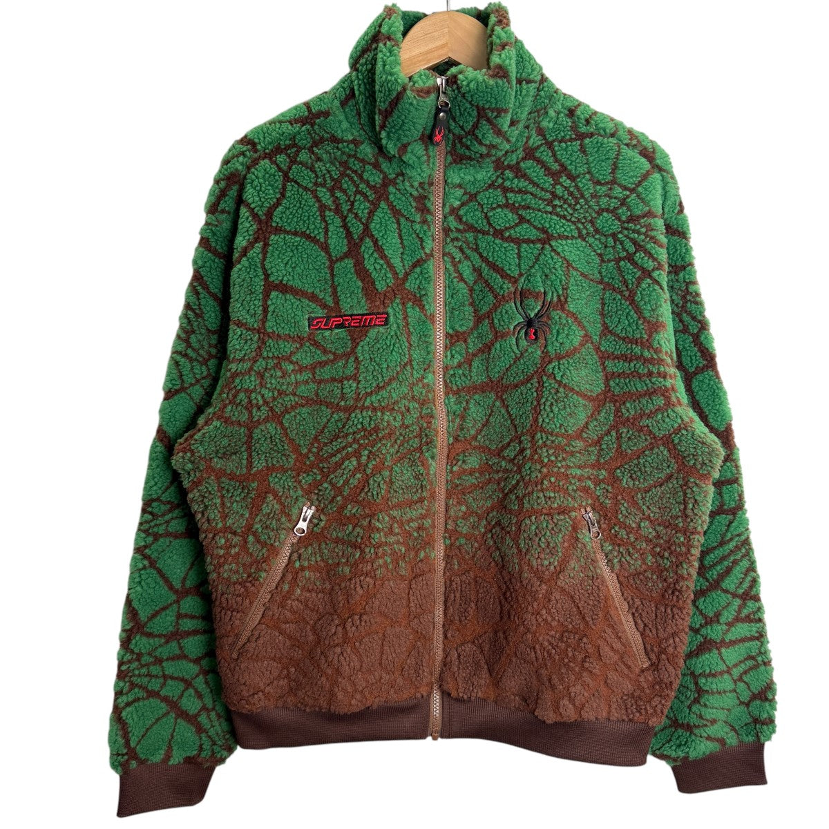 Supreme×Spyder 22AW/Spyder Web Polar Fleece Jacketスパイダー