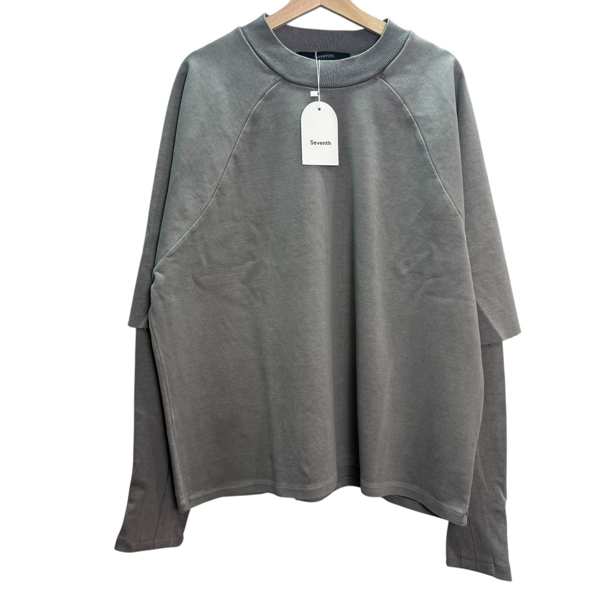Seventh×BEAMS T 25SS/別注Raglan Layered Long Sleeveラグラン