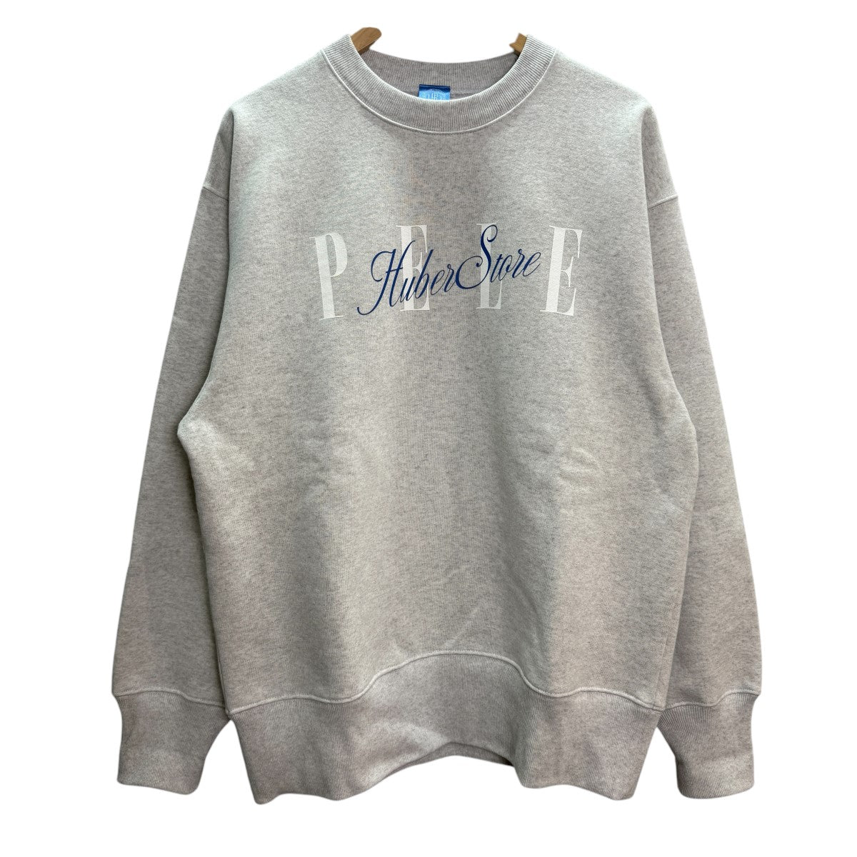 HUBERSTORE(ヒューバーストア) 25SS/PELE Crewneck Sweatshirtクルー